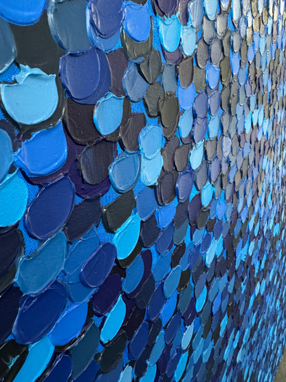 “The Deep Blue” - 120 x 150cm