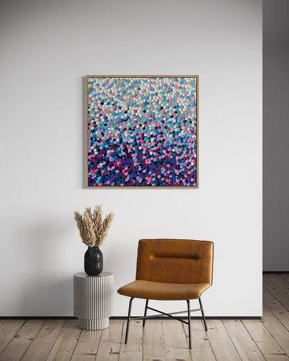 Floating Jewels 2 - 100 x 100cm