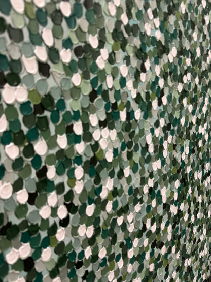 Green Seeds - 75 x 75cm