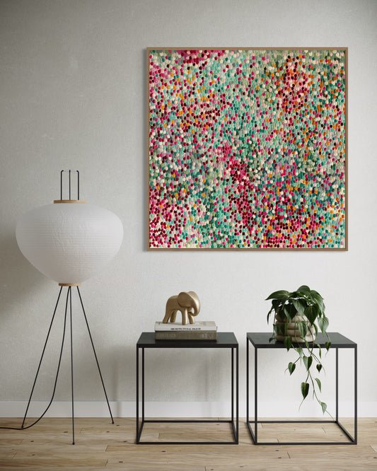 Wildflowers Alive - 100 x 100 cm