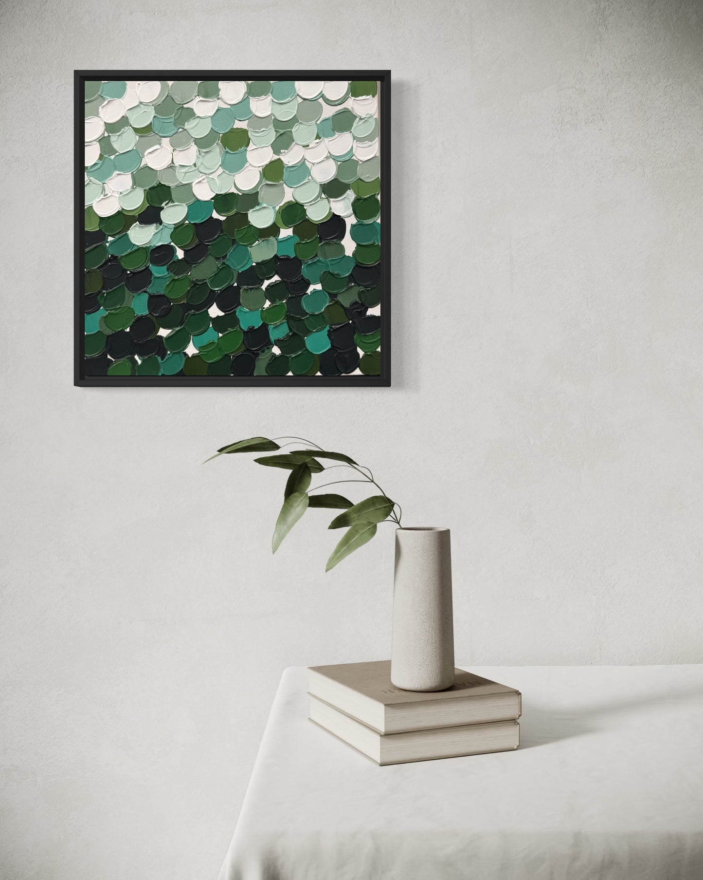 Emeralds - 30 x 30cm