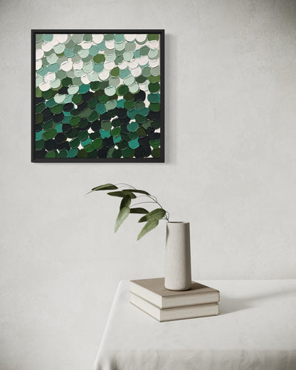 Emeralds - 30 x 30cm