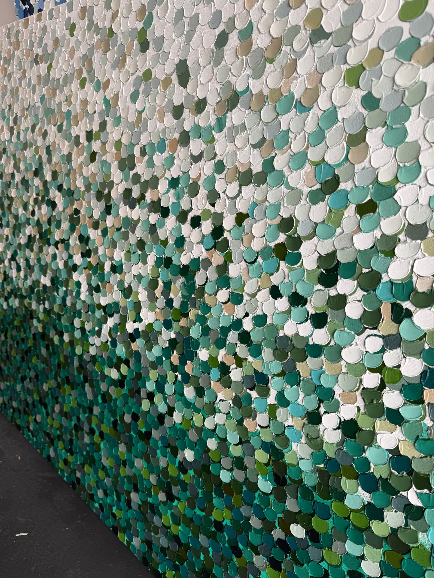 “Lush Seascape” - 120 x 150cm