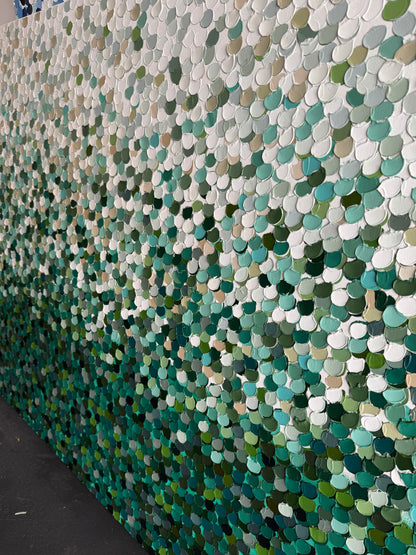 “Lush Seascape” - 120 x 150cm