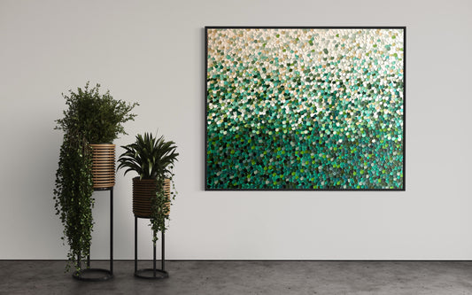 “Lush Seascape” - 120 x 150cm