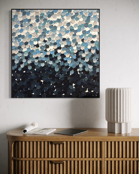 “Mercury Bay” - 60 x 60cm