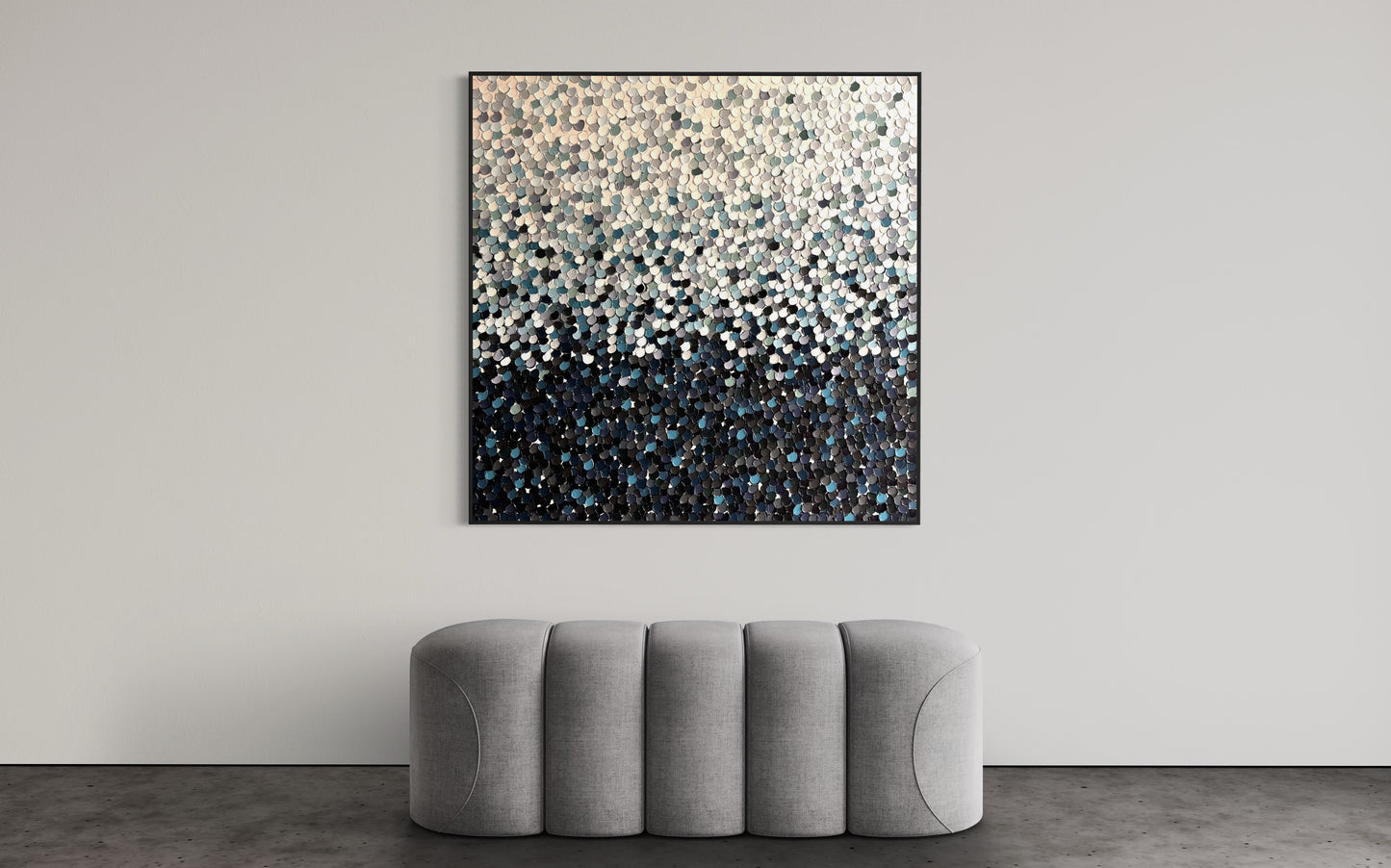 “Mercury Bay 2” - 120 x 120cm