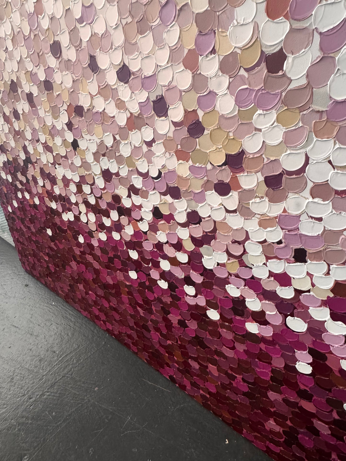 “Maroon Reef” - 90 x 120cm