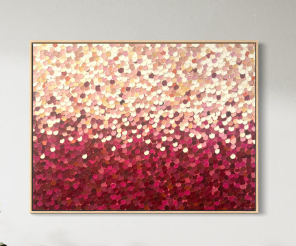 “Maroon Reef” - 90 x 120cm