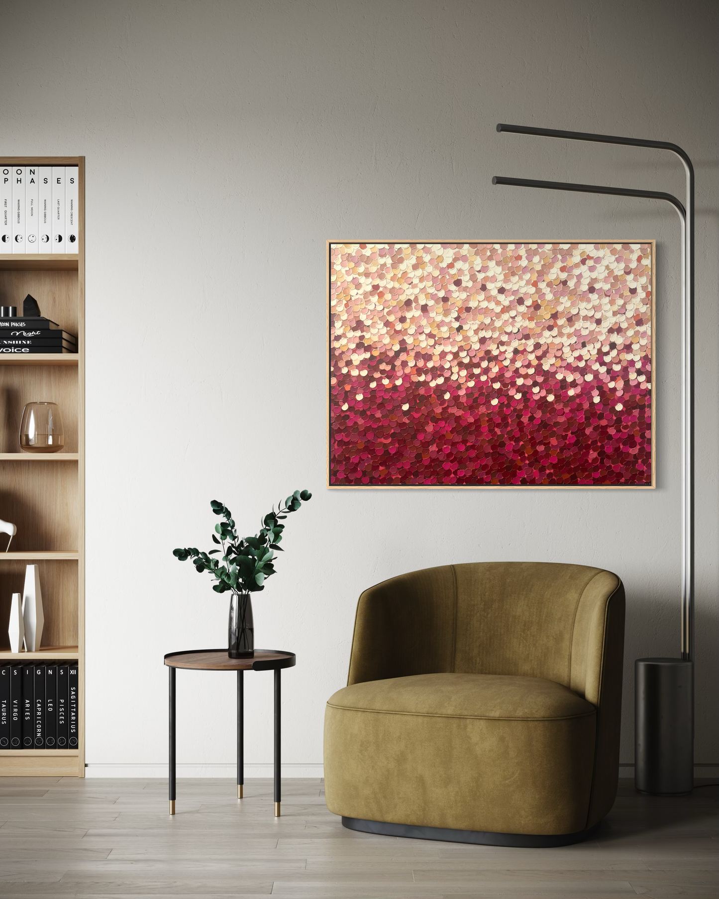 “Maroon Reef” - 90 x 120cm