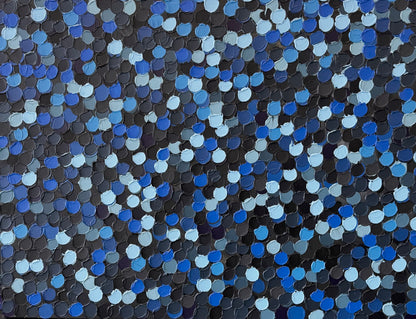 Blue Stingray - 90 x70cm original painting