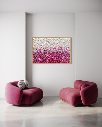 “Love and Sage Sea” - 100 x 150cm