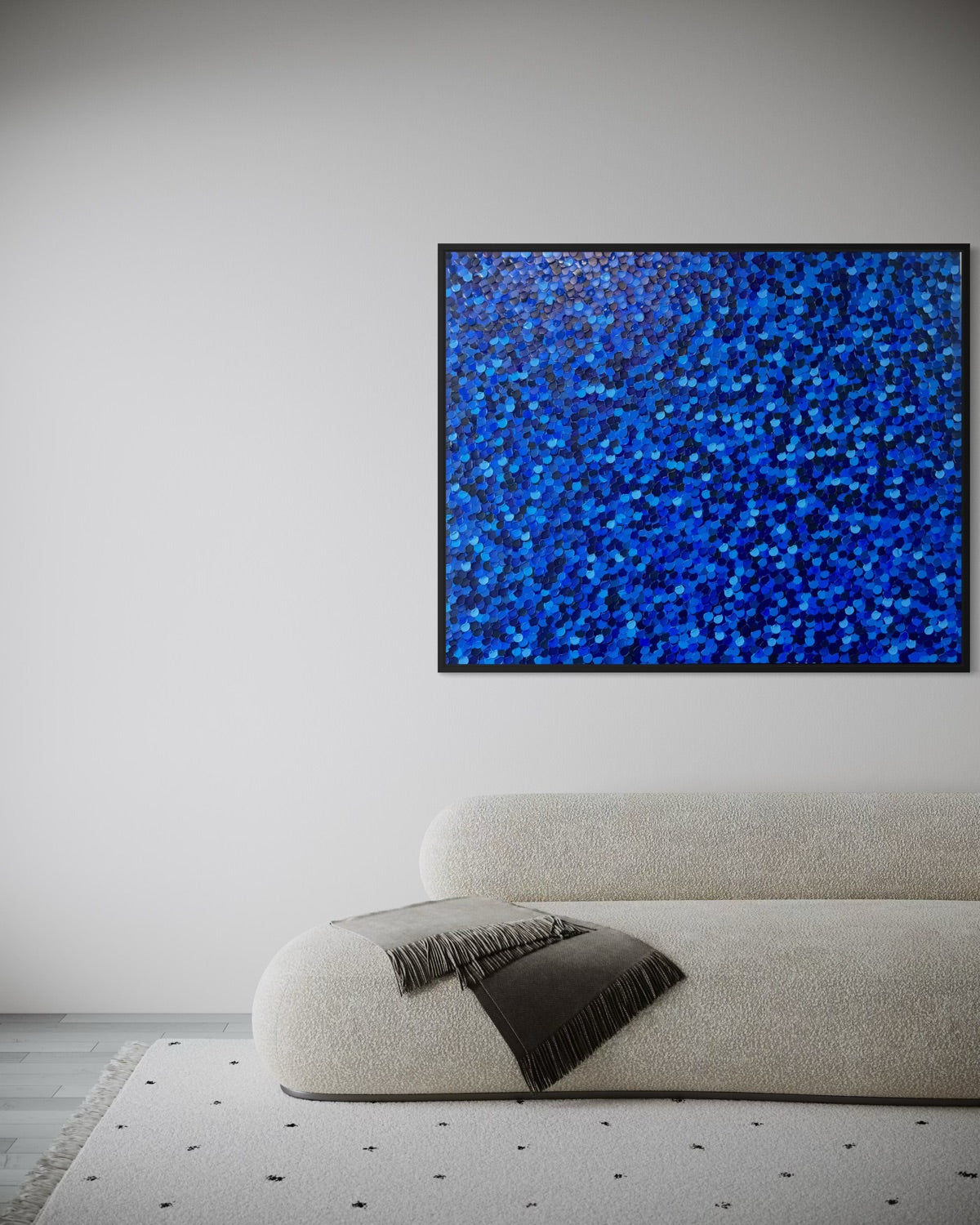 “The Deep Blue” - 120 x 150cm