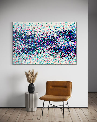 “When the storm rolled in” - 120 x 180cm