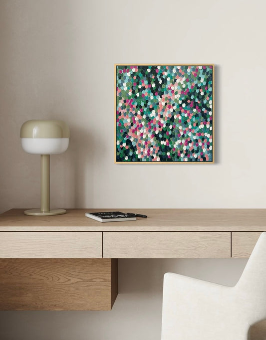 Sage Roses 2 - 45 x 45cm