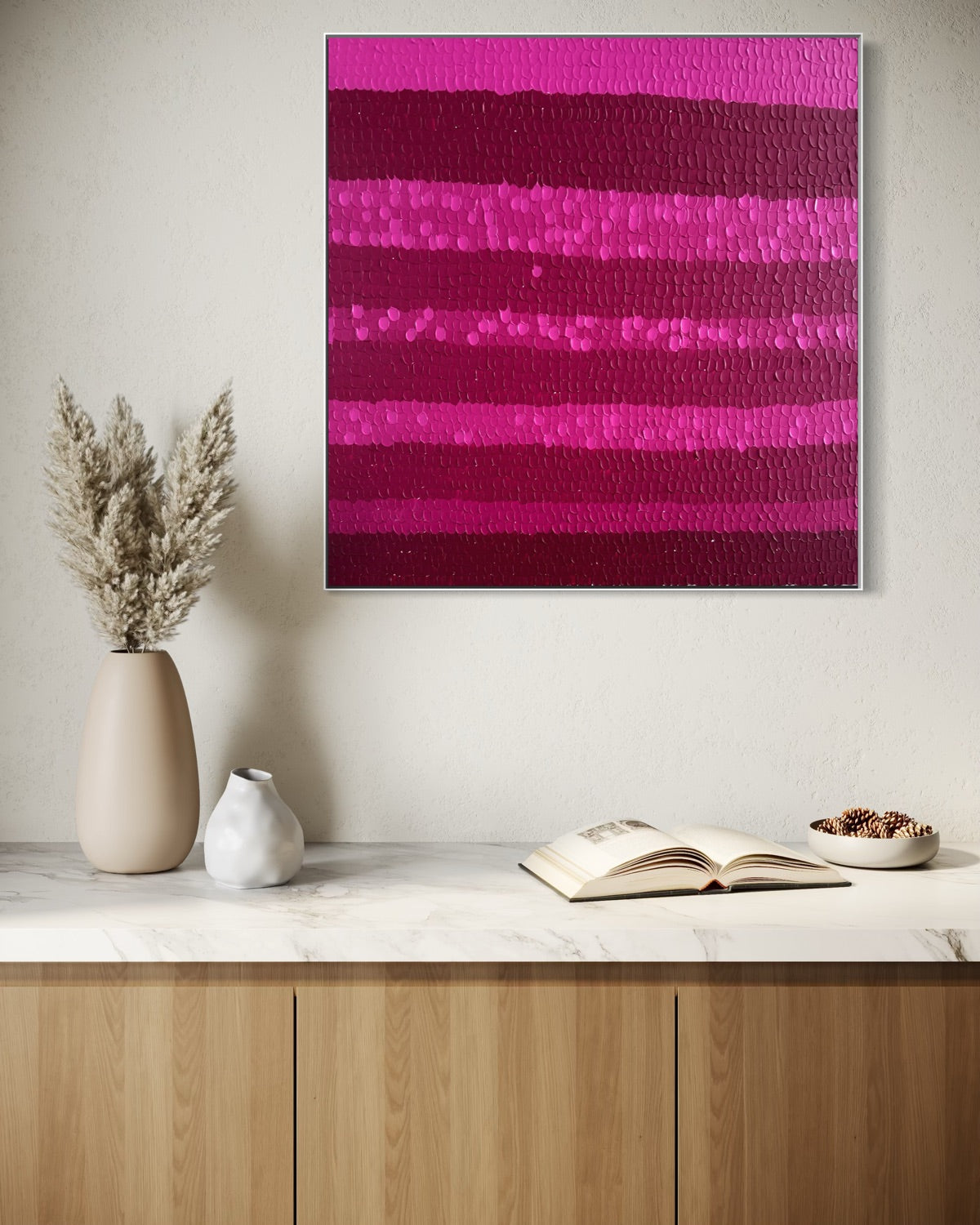 "Between us” - 60 x 60 cm