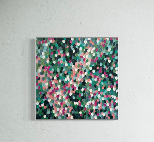Sage Roses 2 - 45 x 45cm