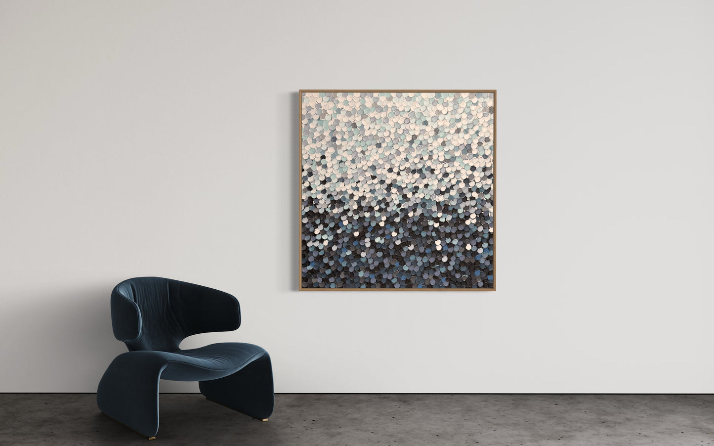 Love Triangle - 103 x 103cm