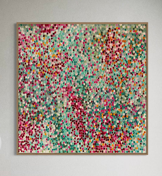 Wildflowers Alive - 100 x 100 cm