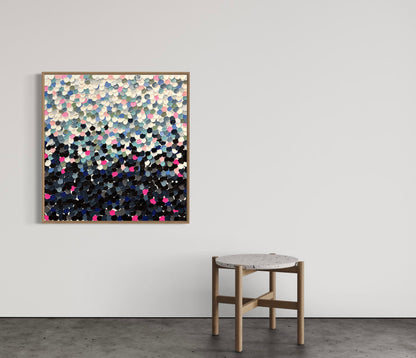 Popping Pearls 2  - 83 x 83cm