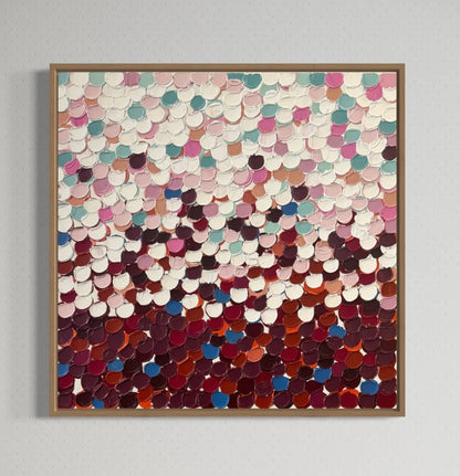 Tan sea- 63 x 63cm