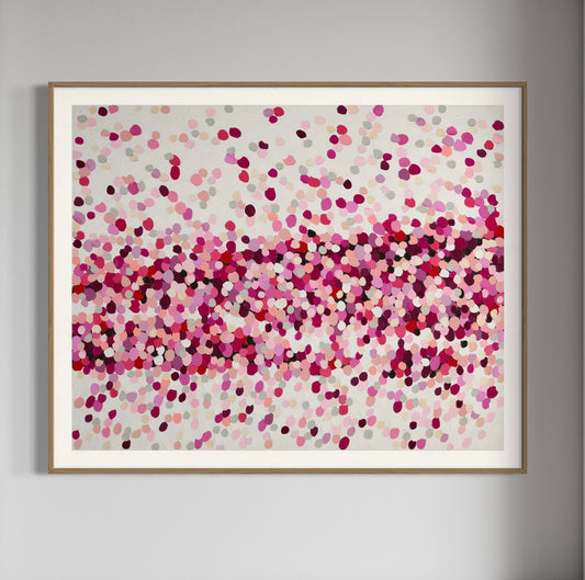 Early Spring Pebbles - print