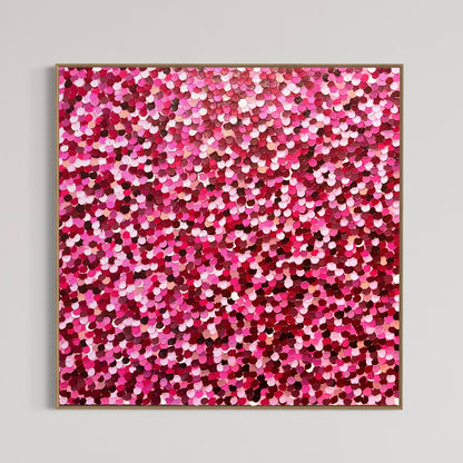 Pink Dreams are Real - 120 x 120 cm