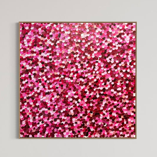 Pink Dreams are Real - 120 x 120 cm