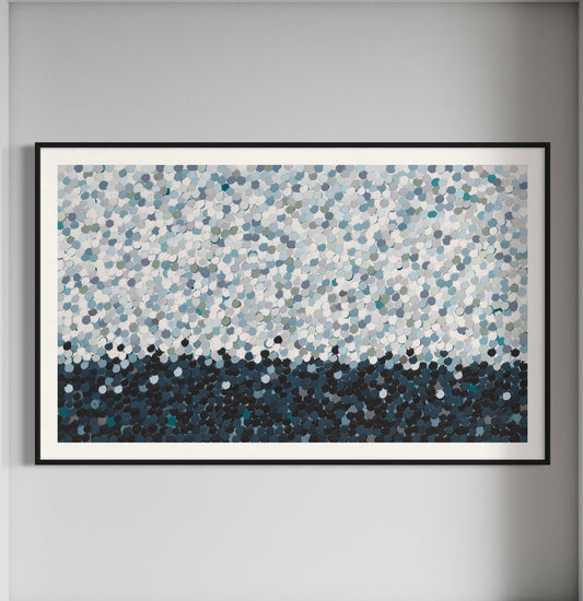 Beach Snow Storm 2 - print