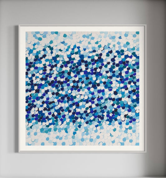Blue Seas - print