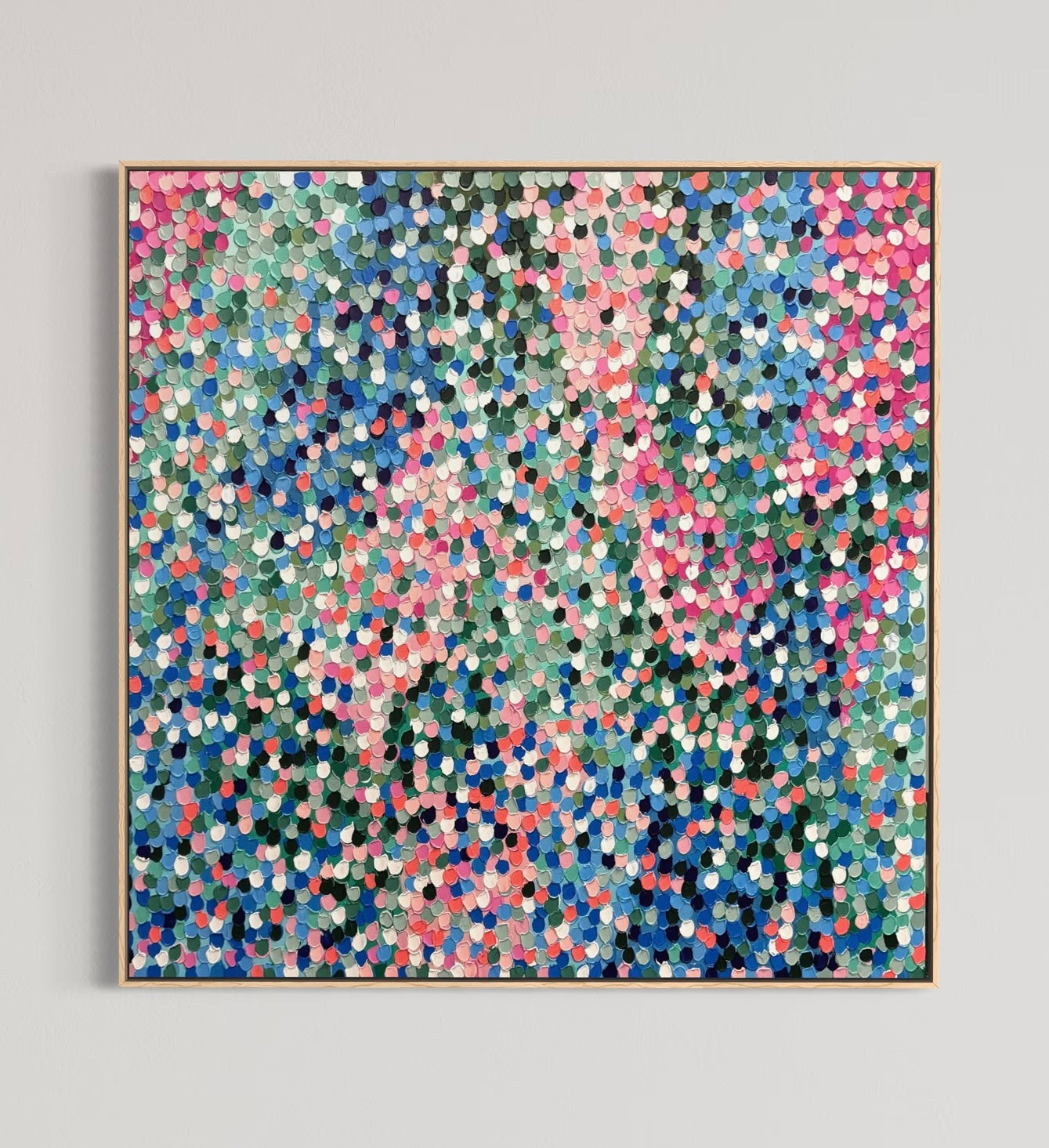 Soft Fields - 76 x 76 cm