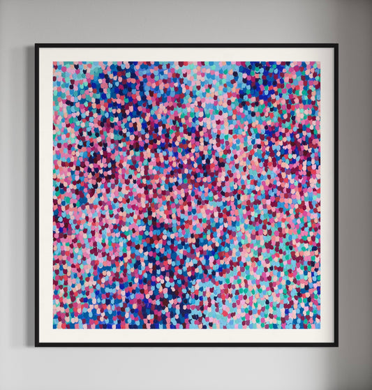 Wildflowers 4 SQ - print