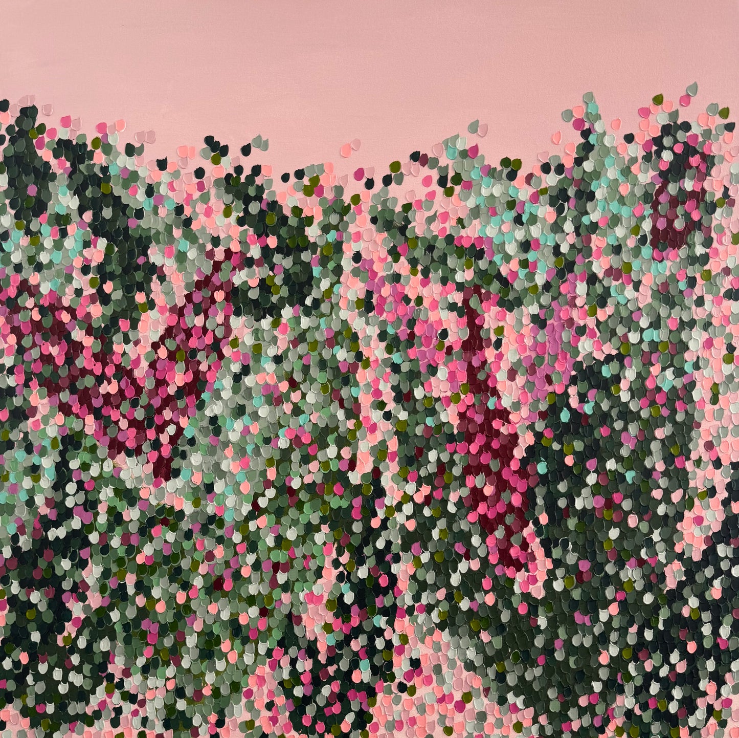 The Gentle Return - 100 x 100cm
