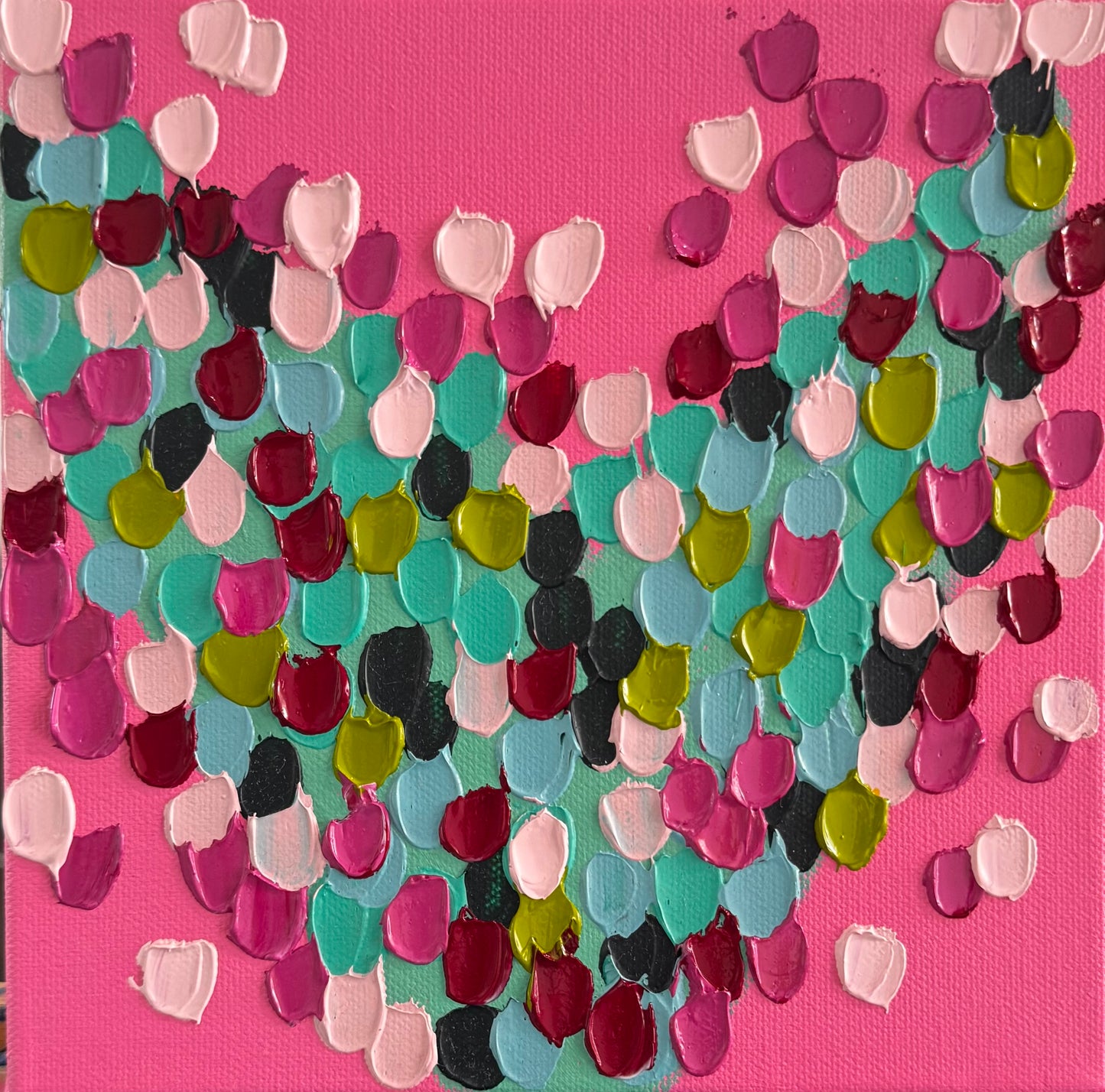 Quiet Bloom - 20 x 20cm