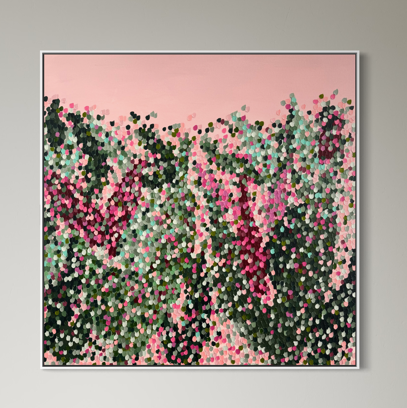 The Gentle Return - 100 x 100cm