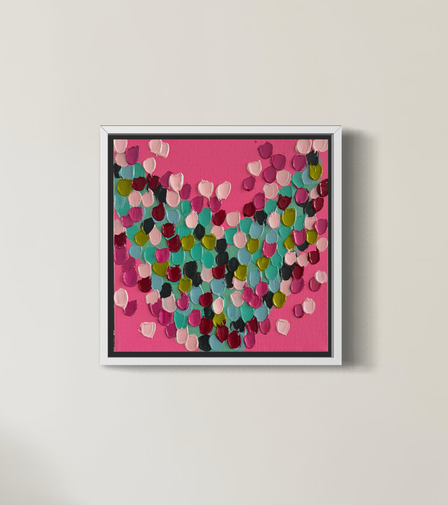 Quiet Bloom - 20 x 20cm