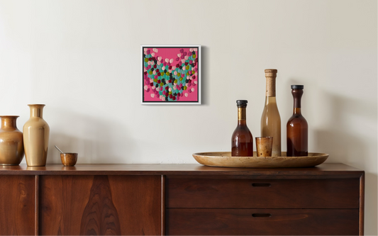 Quiet Bloom - 20 x 20cm