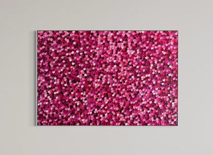 “Pink Lush Bay” - 100 x 150cm